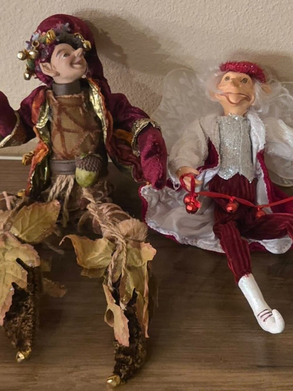 Forest Elves Handcrafted Posable Woodland Elf and Fairy Figurines - Picture 2 of 13